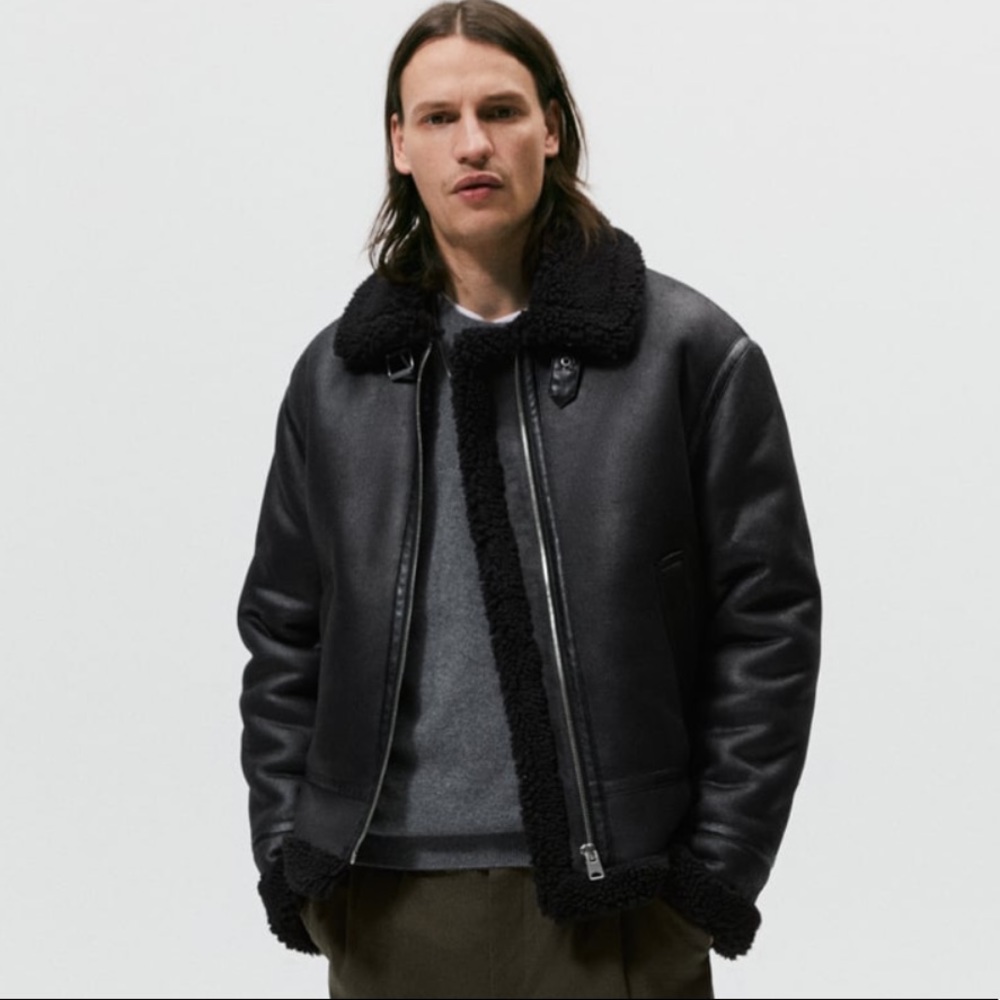 Zara double faced jacket